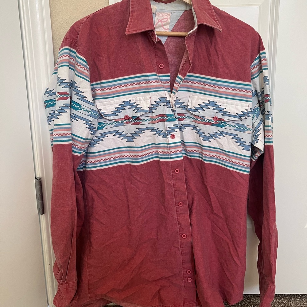 Vintage cotton button down